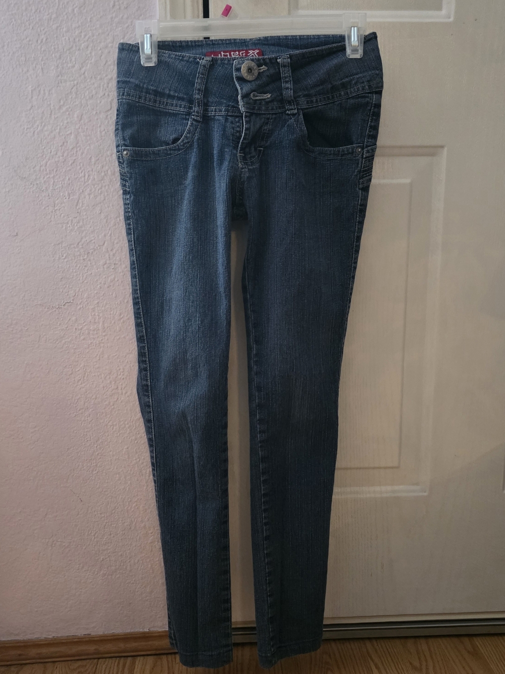Liber X Size 1 Slim Fit Skinny Jeans in Deep Blue